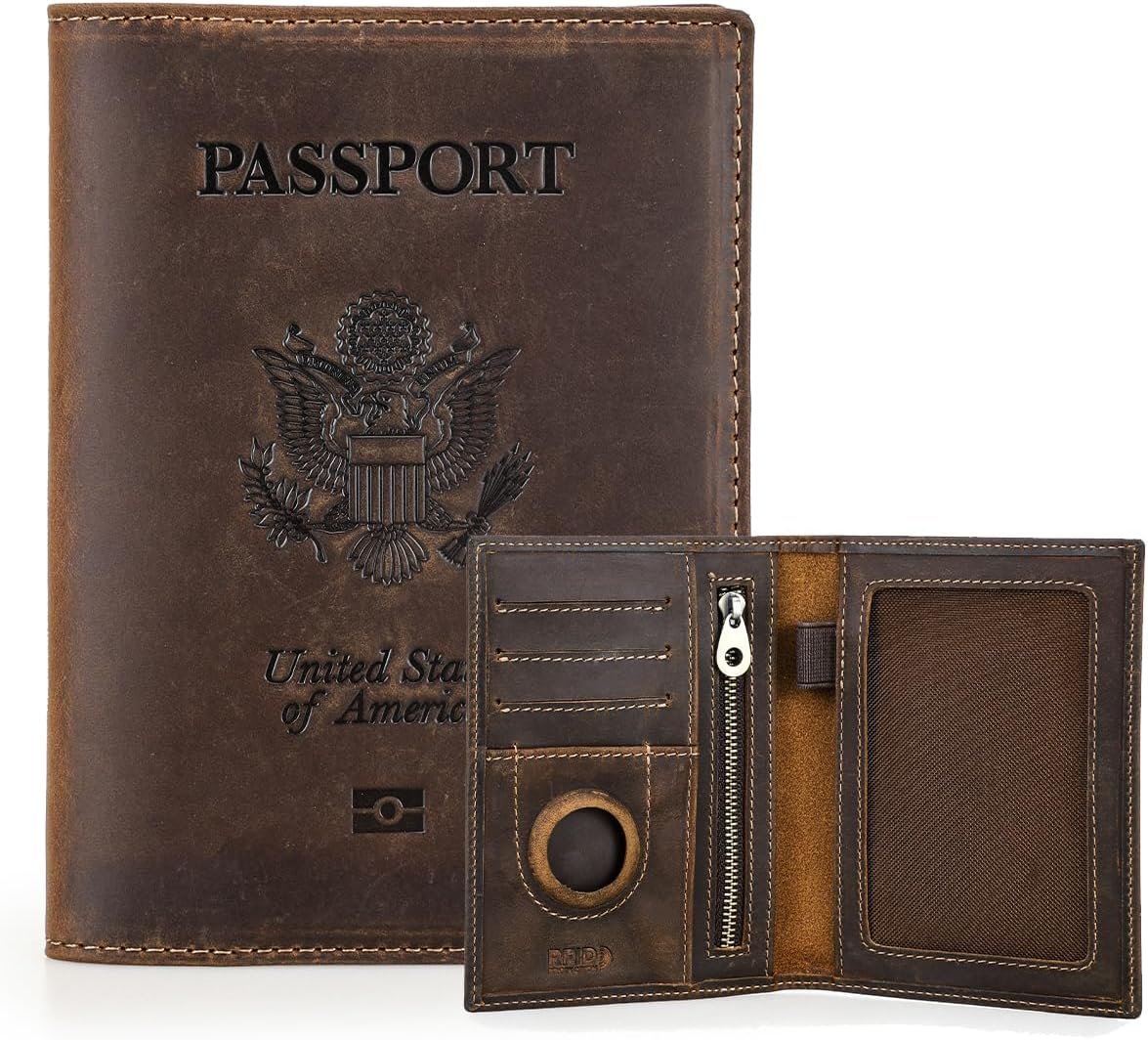 Leather Passport Holder